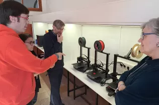 Inauguració de l'aula de robòtica steam de Jesuïtes Lleida Col·legi Claver