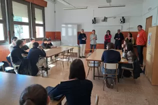 Inauguració de l'aula de robòtica steam de Jesuïtes Lleida Col·legi Claver