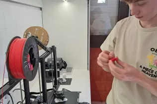 Inauguració de l'aula de robòtica steam de Jesuïtes Lleida Col·legi Claver