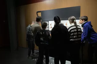 L’alumnat de la SIEI al Museu d’Història de Catalunya