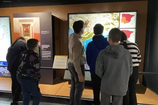 L’alumnat de la SIEI al Museu d’Història de Catalunya