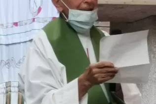 Pare Ignasi Salat en una celebració