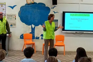 greenpin sant ignasi - greenpeace