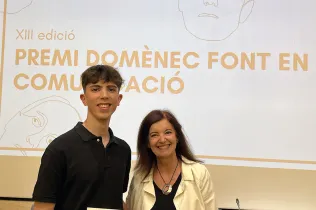 Alumne Batxillerat de Jesuïtes Bellvitge premi a la Pompeu Fabra pel TR