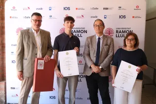 Alumne Batxillerat de Jesuïtes Bellvitge premi a la Ramón Llull pel TR