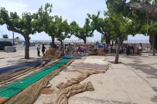 Alumnes de 2n de la PIN de Jesuïtes Lleida durant les convivències a La Manreana, a Cambrils