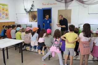 Alumnes de 2n de la PIN de Jesuïtes Lleida durant les convivències a La Manreana, a Cambrils