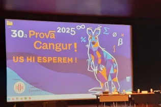 Acte d'entrega de premis 2025 de la Societat Catalana de Matemàtiques