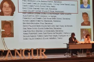 Acte d'entrega de premis 2025 de la Societat Catalana de Matemàtiques