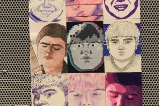 retrat desconegut batxillerat artístic