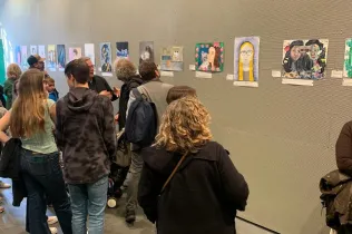 retrat desconegut batxillerat artístic