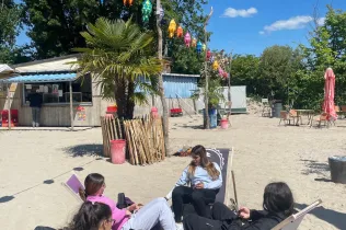 Alumnes de TQE (3r i 4t ESO) durant el seu intercanvi a Koblenz (Alemanya)