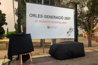 Celebració de les Orles de 2n BAT de la generació del 2007