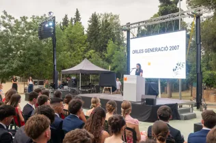 Celebració de les Orles de 2n BAT de la generació del 2007