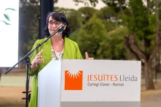 Parlament de la presidenta de l'AFA en l'acte de les Orles de 2n BAT de la generació del 2007