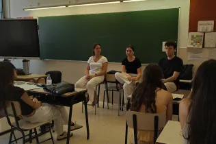 Jornada d'orientació professional a 1r de Batxillerat - sant ignasi - universitat