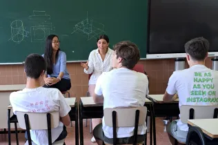 Jornada d'orientació professional a 1r de Batxillerat - sant ignasi - universitat