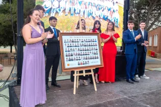 Descoberta de l'orla 2n Batxillerat de la generació del 2007