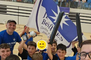 Equip benjamí futbol sala Jesuïtes Bellvitge 2425