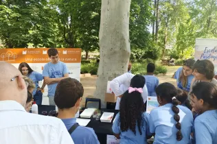 Participació de Jesuïtes Lleida a la Fira de la Ciència al Carrer 2025 als Camps Elisis de Lleida