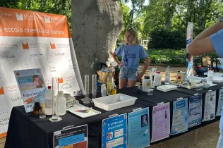 Participació de Jesuïtes Lleida a la Fira de la Ciència al Carrer 2025 als Camps Elisis de Lleida