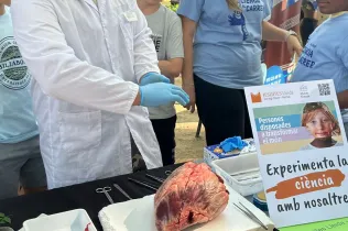 Participació de Jesuïtes Lleida a la Fira de la Ciència al Carrer 2025 als Camps Elisis de Lleida