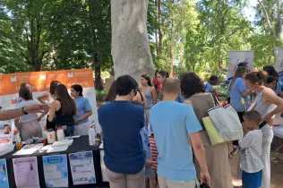 Participació de Jesuïtes Lleida a la Fira de la Ciència al Carrer 2025 als Camps Elisis de Lleida