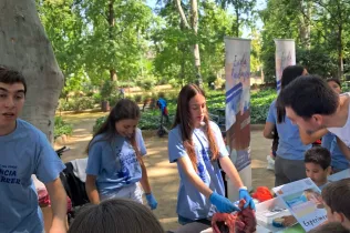 Participació de Jesuïtes Lleida a la Fira de la Ciència al Carrer 2025 als Camps Elisis de Lleida