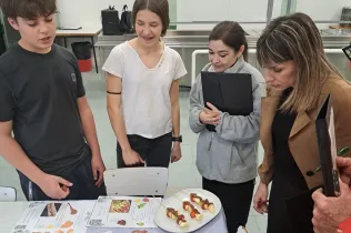 Concurs MasterXef, en el marc del projecte "Bon Profit!" de 3r ESO-TQE