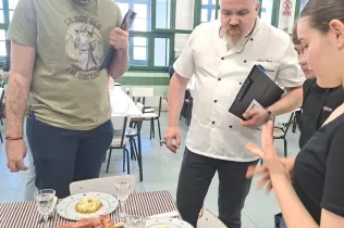 Concurs MasterXef, en el marc del projecte "Bon Profit!" de 3r ESO-TQE