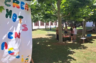 Alumnes de la NEI en la Mostra CREA