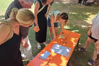 Alumnes de la NEI en la Mostra CREA