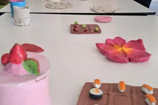 Alumnes de la NEI en la Mostra CREA