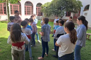 Alumnes de la NEI en la Mostra CREA