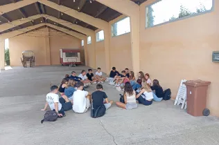 Inici de curs de l'alumnat de 2n BAT de Jesuïtes Lleida amb una jornada d'acollida a la Finca Divina Pastora de Balaguer.