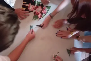 Activitat d'inici de curs de l'alumnat de 2n BAT de Jesuïtes Lleida amb una jornada d'acollida a la Finca Divina Pastora de Balaguer.