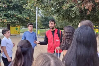 Activitat al parc amb l'Àrea Metropolitana de Barcelona