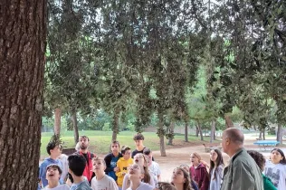 Activitat al parc amb l'Àrea Metropolitana de Barcelona