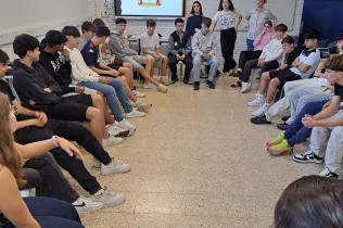 Taller a 4t d'ESO de Jesuïtes Bellvitge: Diferents, però iguals