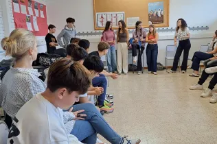 Taller a 4t d'ESO de Jesuïtes Bellvitge: Diferents, però iguals