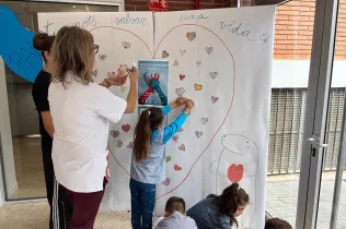 Mural Conscienciació de l’Aturada Cardiopulmonar