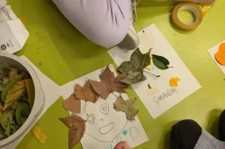 Festa de la tardor a MOPI amb l'alumnat d'EDIN