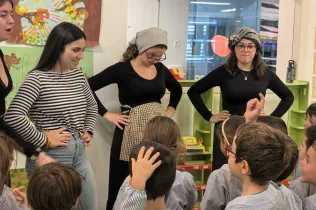 Festa de la tardor a MOPI amb l'alumnat d'EDIN