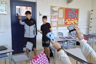 L'alumnat de Joan XXIII fomenta els embolcalls sostenibles