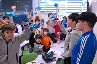 L'alumnat de Joan XXIII fomenta els embolcalls sostenibles