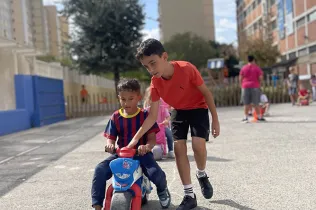 Com gaudim al racó de transports!
