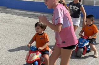 Activitat intercursos a l'espai mig dia de Jesuïtes Bellvitge