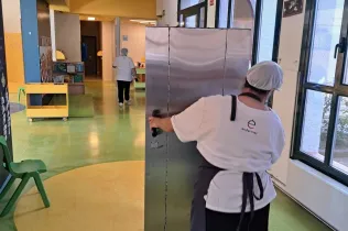 Menjador a l'aula de MOPI