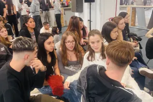 Alumnat d'FP de Jesuïtes Bellvitge al Saló de l'ocupació 2025