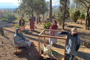 Escenes del Pessebre vivent Claver 2025